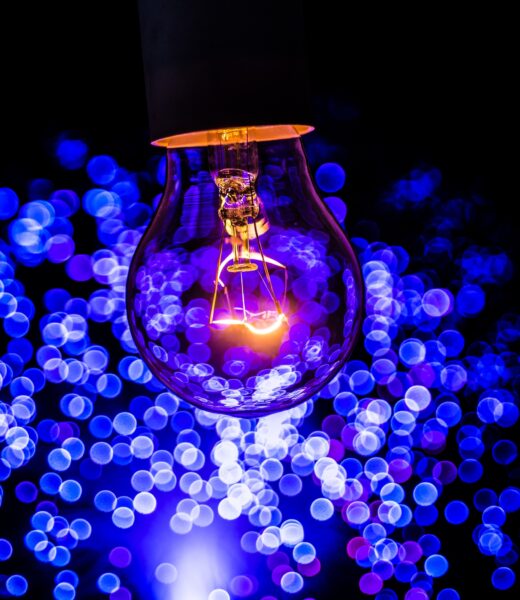 Blu ligth bulp